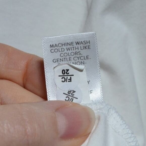 j. jill Pure Jill Long Sleeve Shirttail Tee White Size 2X NWT - Picture 7 of 7